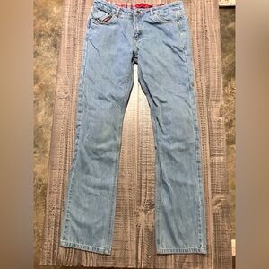 Men's Slim Fit Denim Jeans - Light Blue